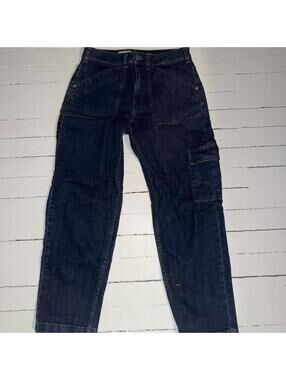 Pilcro dark wash carpenter jeans Size 27" #denim #carpenterjeans